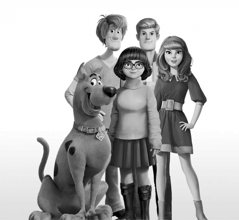 Иллюстрация к книге — Скуби-Ду! Хвост всему голова. Официальная новеллизация [i_001.jpg]