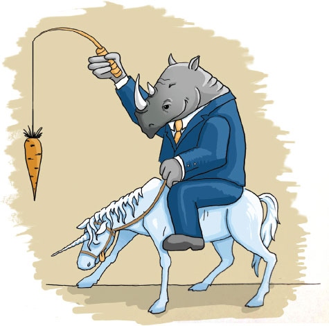 Иллюстрация к книге — От носорога к единорогу. Как провести компанию через трансформацию в цифровую эпоху и избежать смертельных ловушек [i_049.jpg]