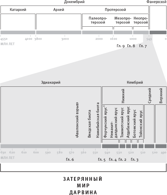Иллюстрация к книге — Затерянный мир Дарвина. Тайная история жизни на Земле [i_005.jpg]