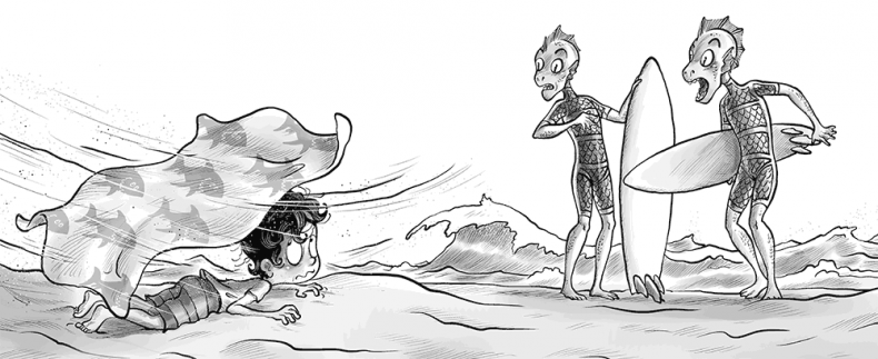 Иллюстрация к книге — Охотники за призраками. Лови волну, страшилка! [i_075.jpg]