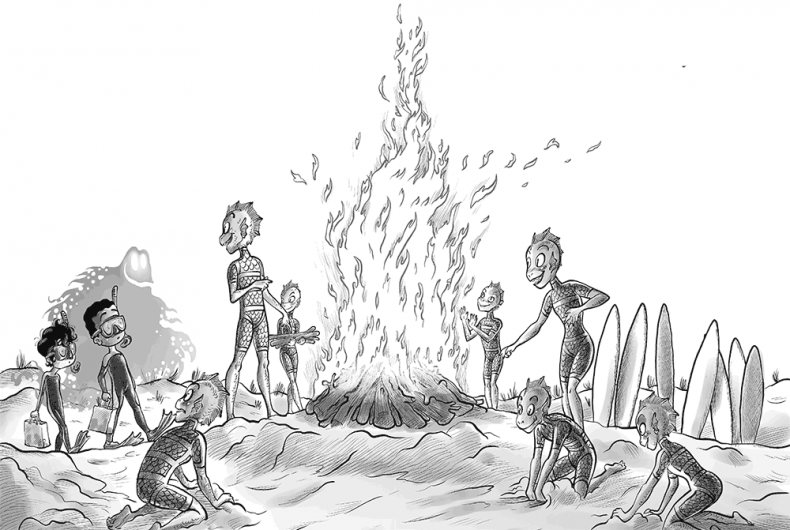 Иллюстрация к книге — Охотники за призраками. Лови волну, страшилка! [i_085.jpg]