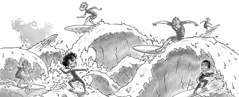 Иллюстрация к книге — Охотники за призраками. Лови волну, страшилка! [i_097.jpg]