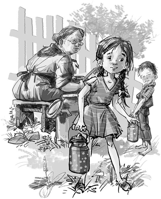 Иллюстрация к книге — Богиня Чортичо. Про черную руку, питонцев, платье в горошек и красивую девочку из прошлого века [img_3.jpg]