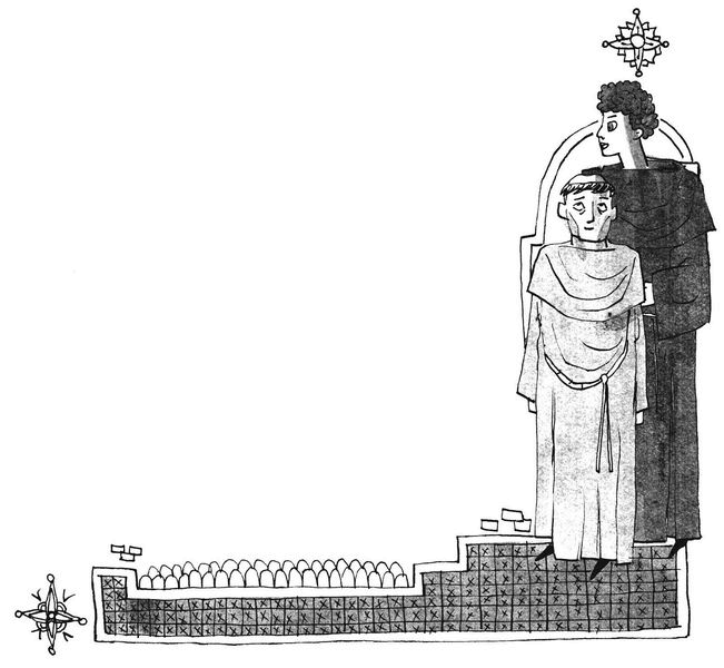 Иллюстрация к книге — Рассказ инквизитора, или Трое удивительных детей и их святая собака [i_005.jpg]