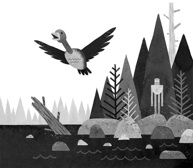 Иллюстрация к книге — Дикий Робот [i_034.jpg]