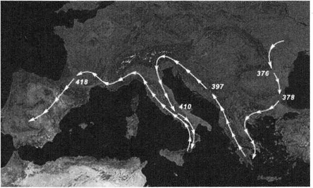 Иллюстрация к книге — После Рима. Книга первая. Anno Domini 192–430 [img_32.jpg]