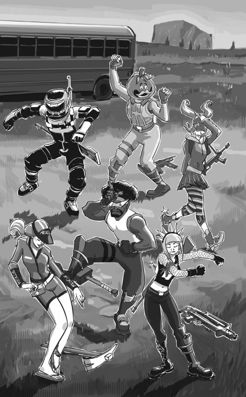 Иллюстрация к книге — Fortnite. Королевская битва. Большая игра [i_003.jpg]