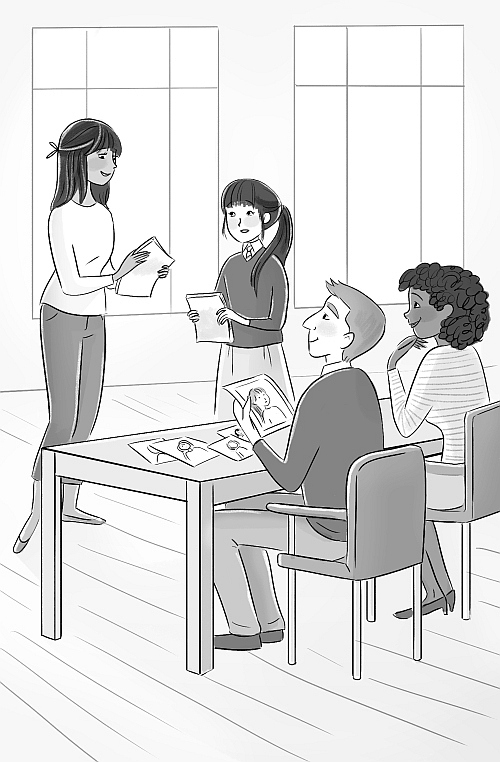 Иллюстрация к книге — Лили придумывает желание [i_035.jpg]