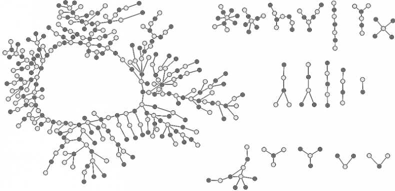 Иллюстрация к книге — Человеческие сети. Как социальное положение влияет на наши возможности, взгляды и поведение [i_016.jpg]