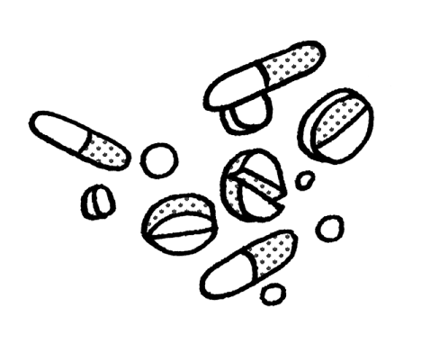 Иллюстрация к книге — Чем запить таблетку? Фармацевт о том, почему нельзя делить таблетки на части, хранить их на кухне и запивать всем подряд [i_014.jpg]