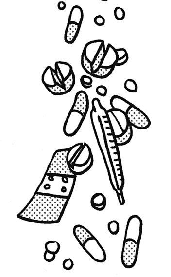 Иллюстрация к книге — Чем запить таблетку? Фармацевт о том, почему нельзя делить таблетки на части, хранить их на кухне и запивать всем подряд [i_067.jpg]