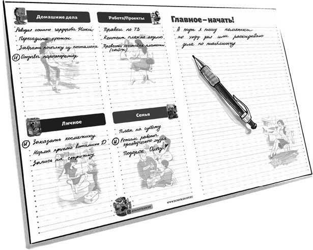 Иллюстрация к книге — Дом в радость. Как организовать быт, чтобы оставалось время на жизнь [i_019.jpg]