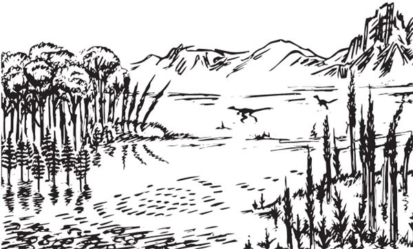 Иллюстрация к книге — Палеонтология антрополога. Книга 2. Мезозой [i_005.jpg]