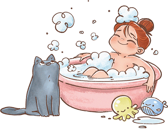 Иллюстрация к книге — Психология для ребят. Новые истории Дуни и кота Киселя [i_018.jpg]