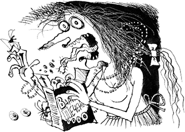 Иллюстрация к книге — Приключения ведьмочки Винни в школе. 4 волшебные истории [i_014.jpg]