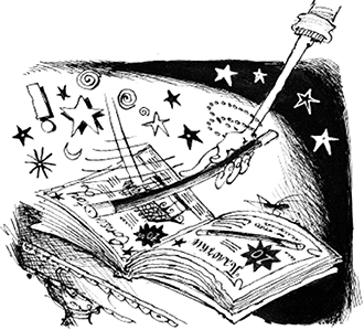 Иллюстрация к книге — Приключения ведьмочки Винни в школе. 4 волшебные истории [i_029.jpg]