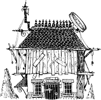 Иллюстрация к книге — Приключения ведьмочки Винни в школе. 4 волшебные истории [i_033.jpg]