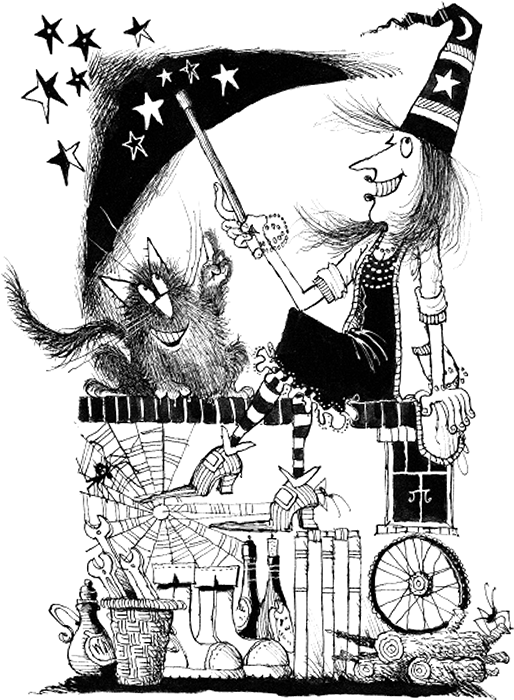 Иллюстрация к книге — Приключения ведьмочки Винни в школе. 4 волшебные истории [i_050.jpg]