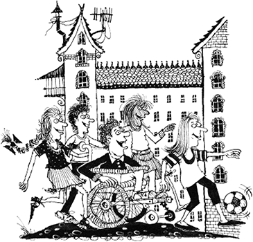 Иллюстрация к книге — Приключения ведьмочки Винни в школе. 4 волшебные истории [i_053.jpg]