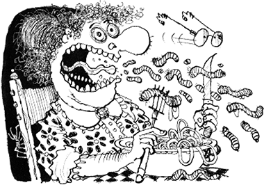 Иллюстрация к книге — Приключения ведьмочки Винни в школе. 4 волшебные истории [i_065.jpg]