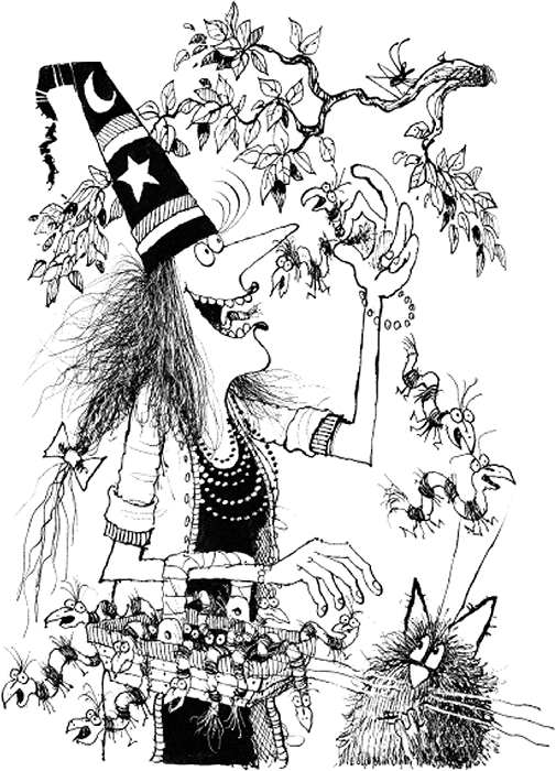 Иллюстрация к книге — Приключения ведьмочки Винни в школе. 4 волшебные истории [i_073.jpg]