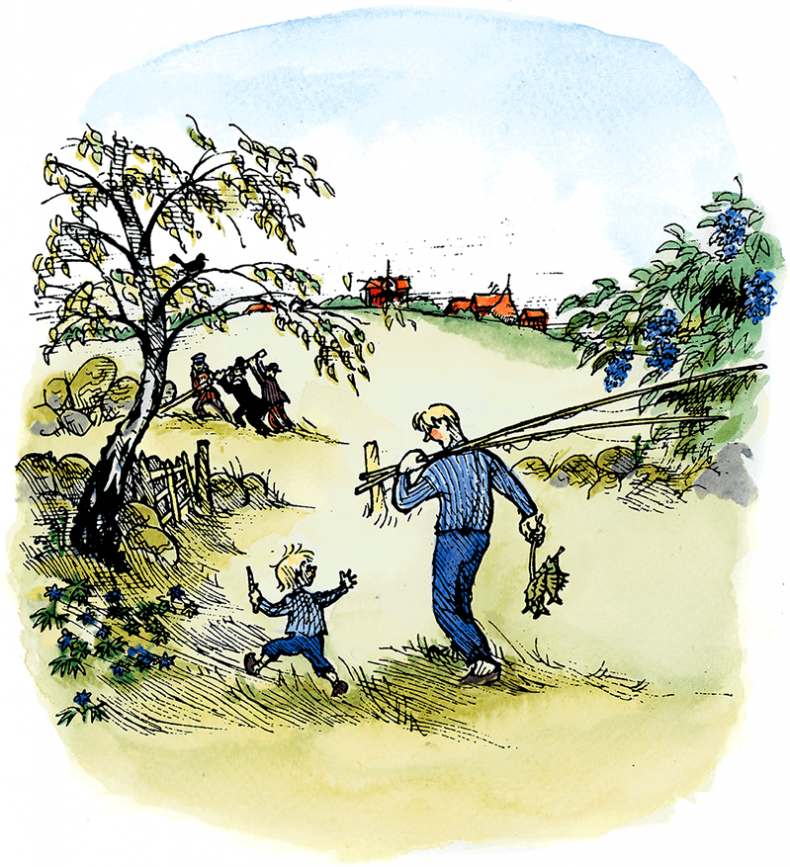 Иллюстрация к книге — Новые проделки Эмиля из Лённеберги [i_076.jpg]