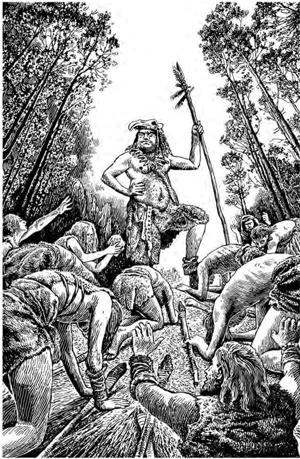Иллюстрация к книге — Охотники на мамонтов [i_001.jpg]