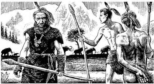 Иллюстрация к книге — Охотники на мамонтов [i_003.jpg]