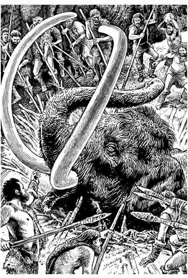 Иллюстрация к книге — Охотники на мамонтов [i_008.jpg]