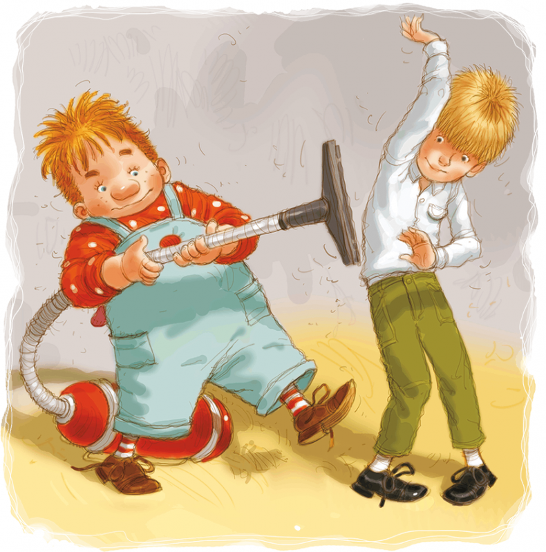 Иллюстрация к книге — Карлсон, который живет на крыше, опять прилетел [i_004.jpg]