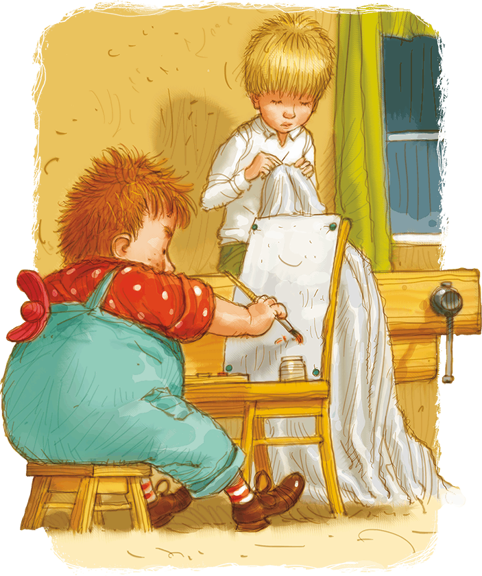 Иллюстрация к книге — Карлсон, который живет на крыше, опять прилетел [i_022.jpg]