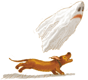 Иллюстрация к книге — Карлсон, который живет на крыше, опять прилетел [i_034.jpg]