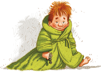 Иллюстрация к книге — Карлсон, который живет на крыше, проказничает опять [i_017.jpg]