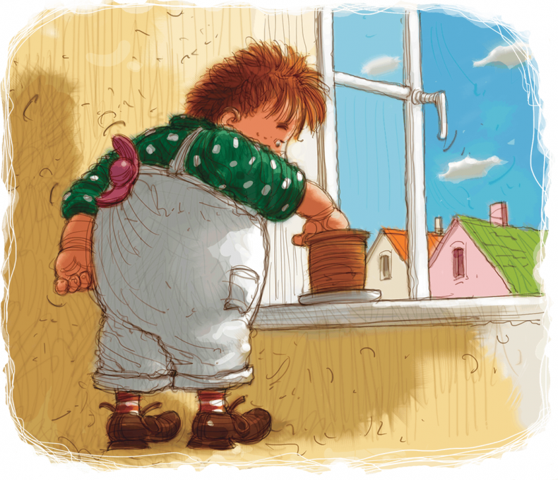 Иллюстрация к книге — Карлсон, который живет на крыше, проказничает опять [i_031.jpg]