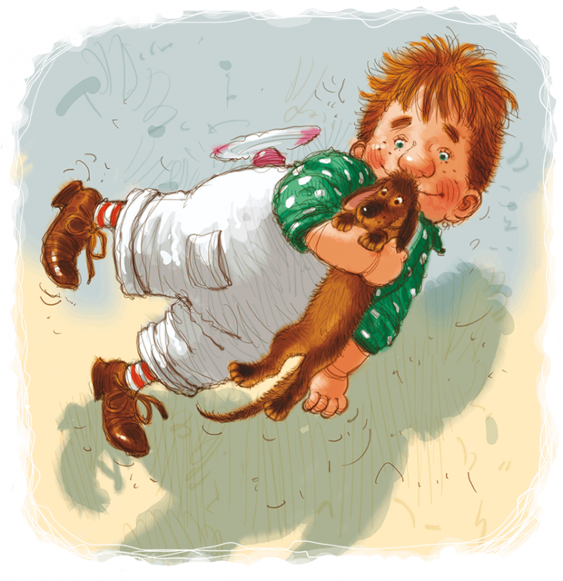 Иллюстрация к книге — Карлсон, который живет на крыше, проказничает опять [i_033.jpg]