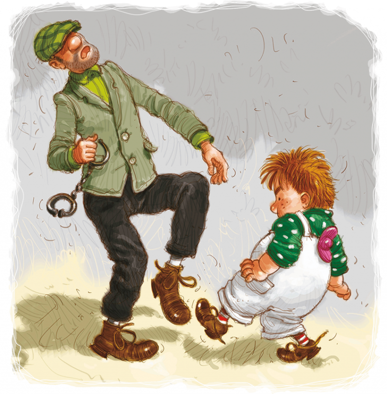 Иллюстрация к книге — Карлсон, который живет на крыше, проказничает опять [i_039.jpg]