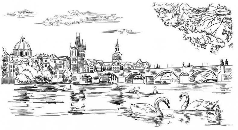 Иллюстрация к книге — Великолепная Прага. Город золотого волшебства [img_122.jpg]