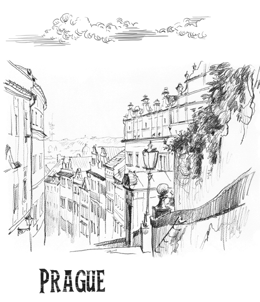 Иллюстрация к книге — Великолепная Прага. Город золотого волшебства [img_3.jpg]