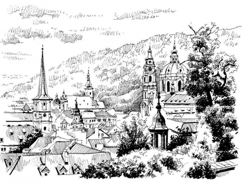 Иллюстрация к книге — Великолепная Прага. Город золотого волшебства [img_5.jpg]