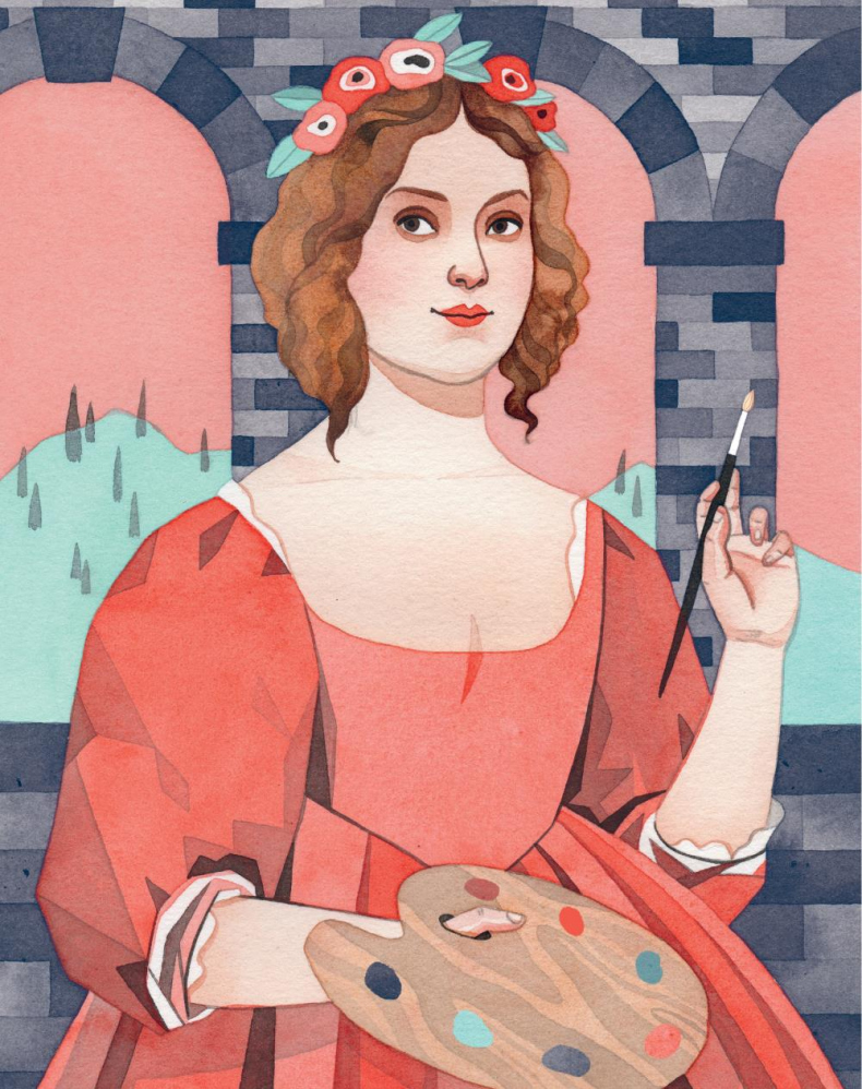 Иллюстрация к книге — Сказки на ночь для юных бунтарок. 100 вдохновляющих историй о невероятных женщинах [i_011.jpg]