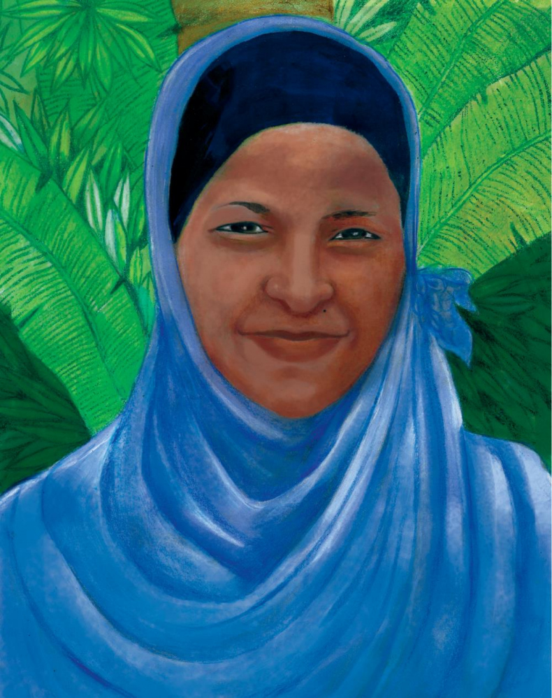 Иллюстрация к книге — Сказки на ночь для юных бунтарок. 100 вдохновляющих историй о невероятных женщинах [i_014.jpg]