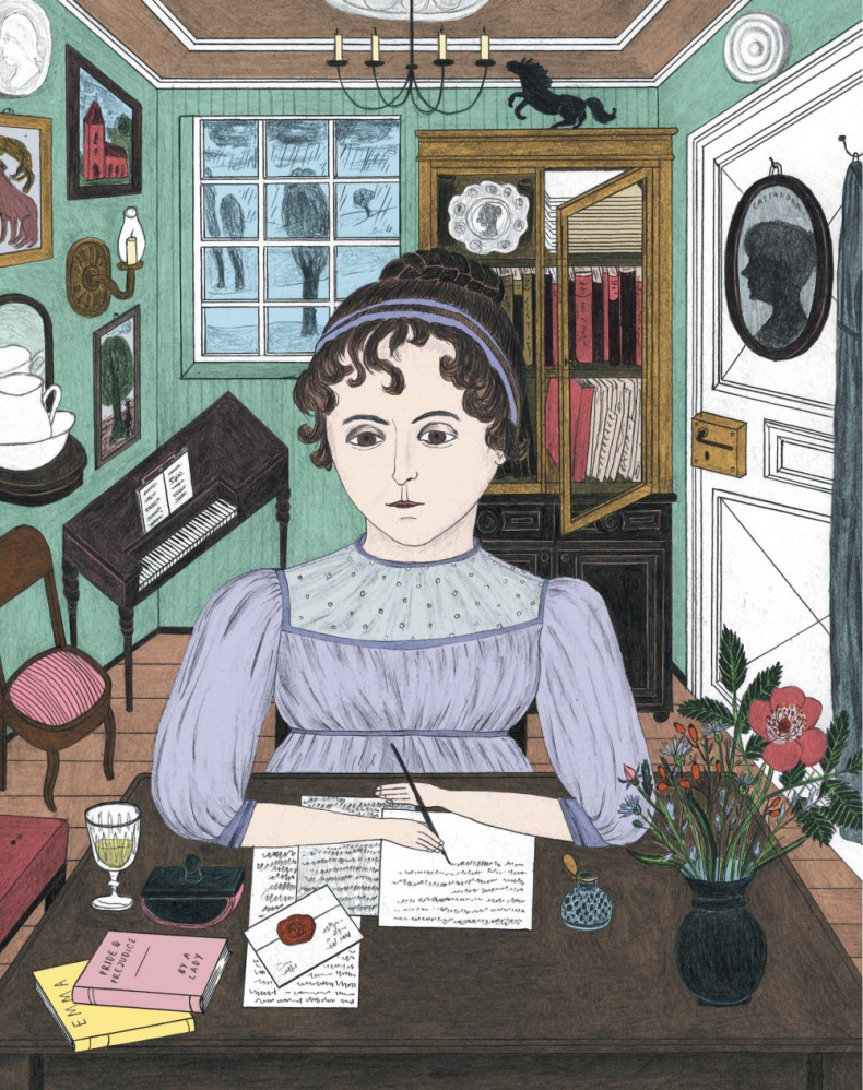 Иллюстрация к книге — Сказки на ночь для юных бунтарок. 100 вдохновляющих историй о невероятных женщинах [i_025.jpg]