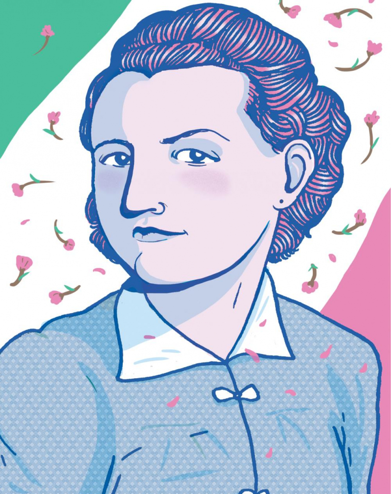 Иллюстрация к книге — Сказки на ночь для юных бунтарок. 100 вдохновляющих историй о невероятных женщинах [i_039.jpg]