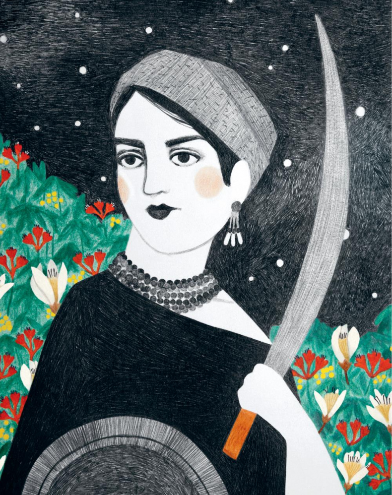 Иллюстрация к книге — Сказки на ночь для юных бунтарок. 100 вдохновляющих историй о невероятных женщинах [i_043.jpg]