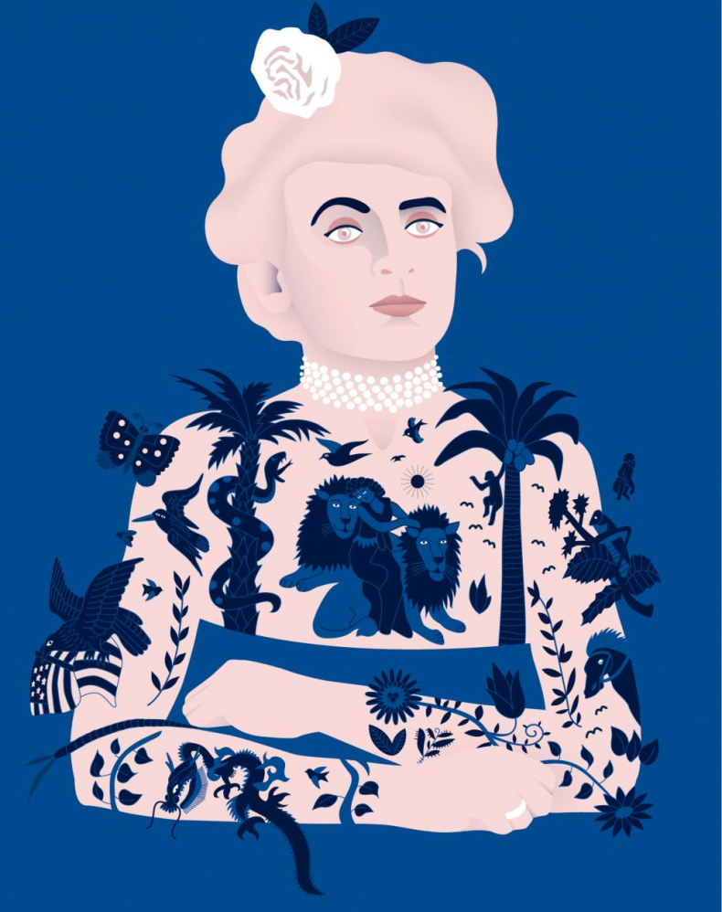 Иллюстрация к книге — Сказки на ночь для юных бунтарок. 100 вдохновляющих историй о невероятных женщинах [i_065.jpg]