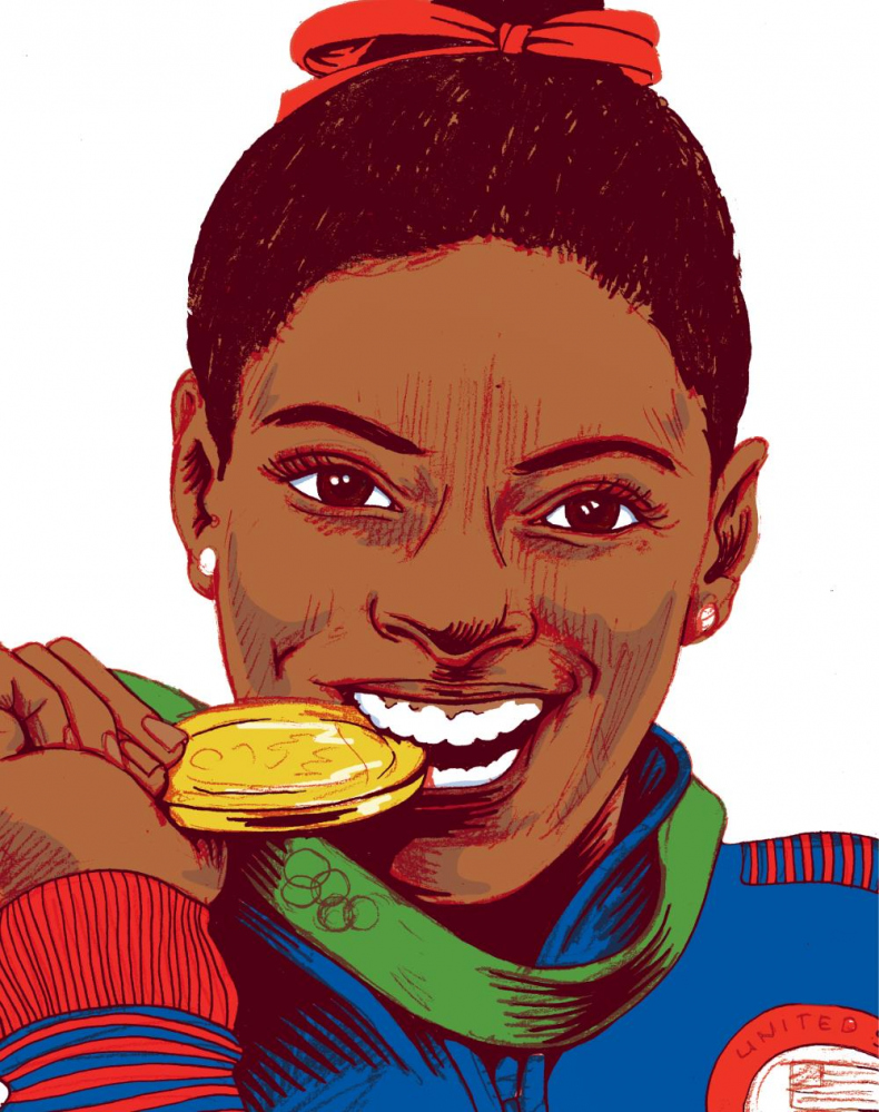 Иллюстрация к книге — Сказки на ночь для юных бунтарок. 100 вдохновляющих историй о невероятных женщинах [i_084.jpg]