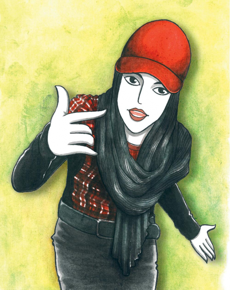 Иллюстрация к книге — Сказки на ночь для юных бунтарок. 100 вдохновляющих историй о невероятных женщинах [i_086.jpg]