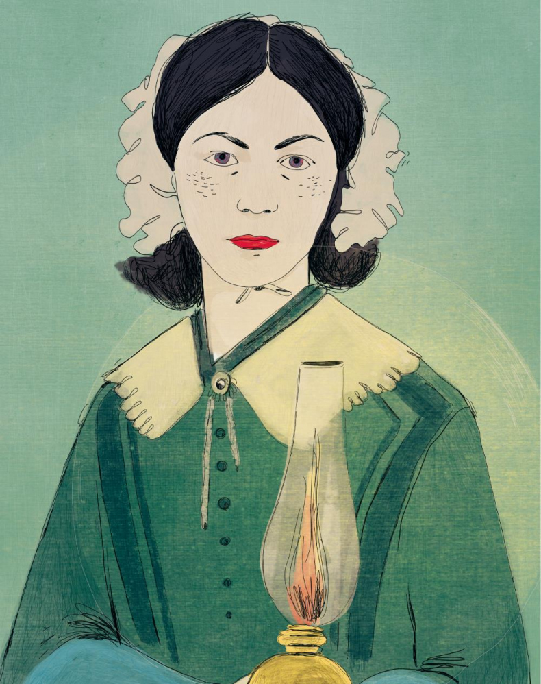 Иллюстрация к книге — Сказки на ночь для юных бунтарок. 100 вдохновляющих историй о невероятных женщинах [i_089.jpg]