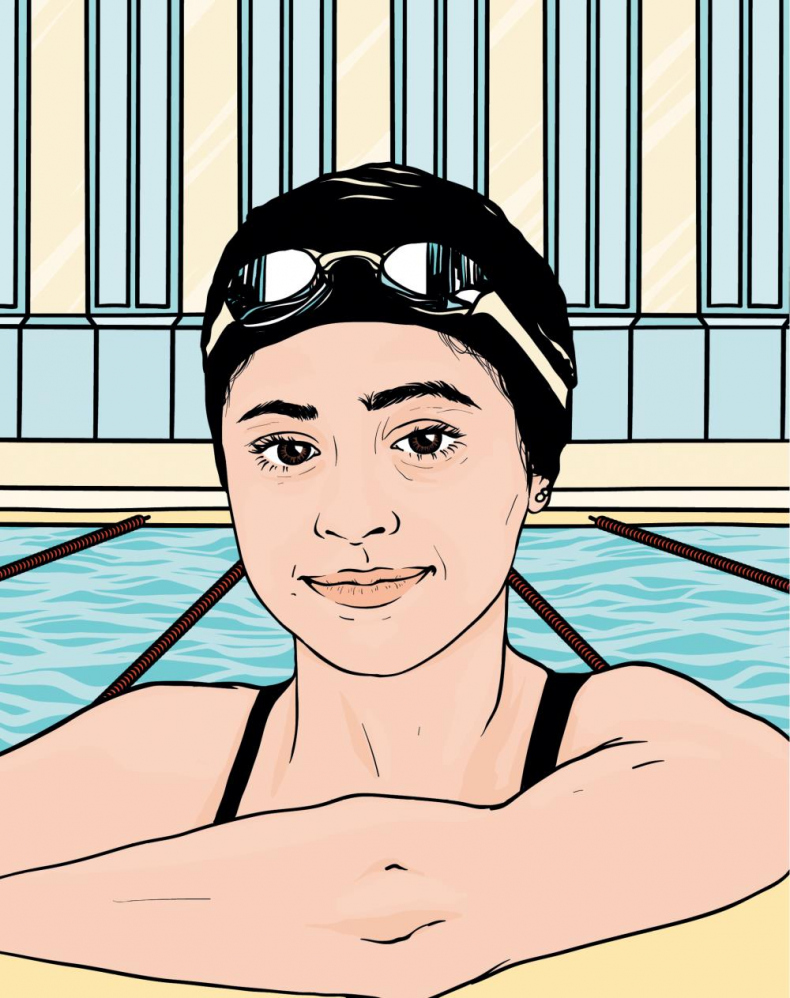 Иллюстрация к книге — Сказки на ночь для юных бунтарок. 100 вдохновляющих историй о невероятных женщинах [i_099.jpg]