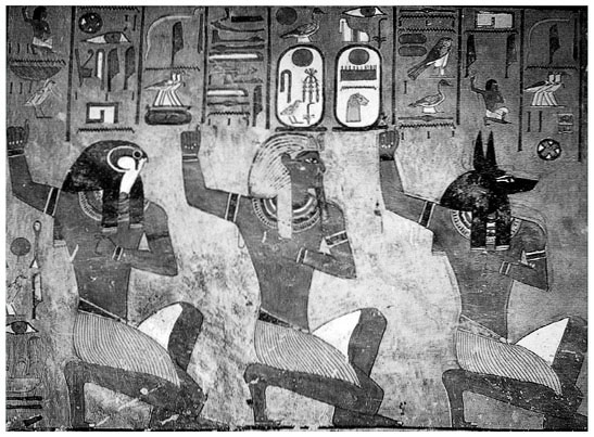 Иллюстрация к книге — Египетские мифы. От пирамид и фараонов до Анубиса и «Книги мертвых» [i_049.jpg]